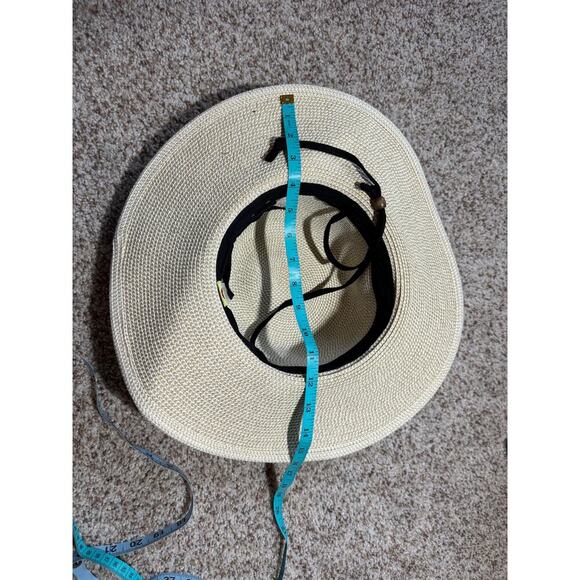 NWT - Grasslands Sun Hat, Packable, Large brim, Solar Escape, with strap, UPF 50 - Picture 7 of 7
